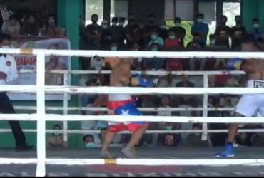Petinju KKU Raih Sabuk Emas Danrem 121/ABW