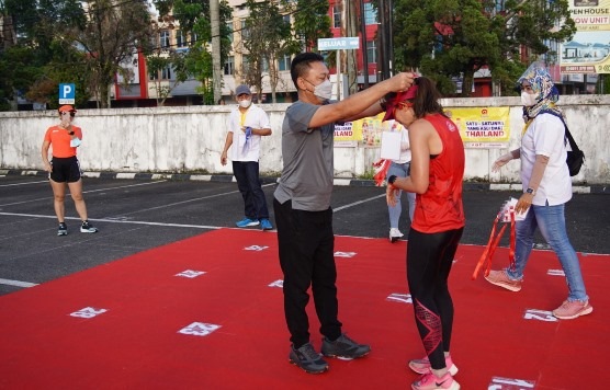 Geliat Komunitas Lari di Kota Pontianak