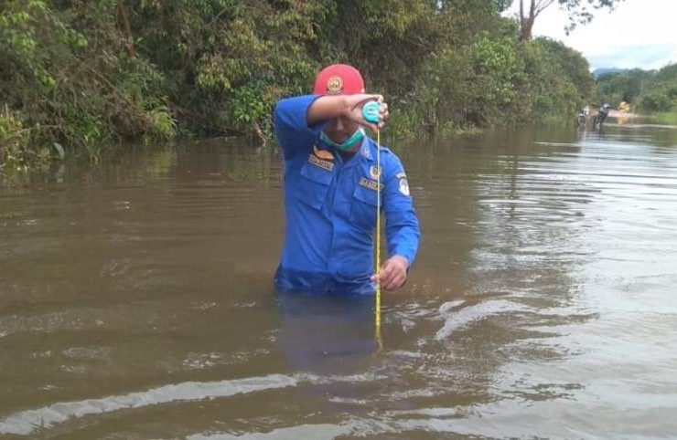 22 Rumah Tergenang Banjir di Dusun Tajung Perak