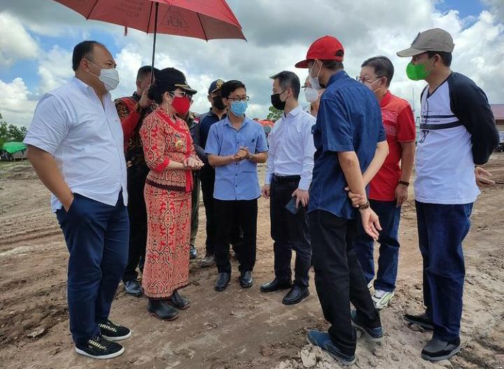 Bandara Singkawang, Calon Investor Tinjau Lokasi
