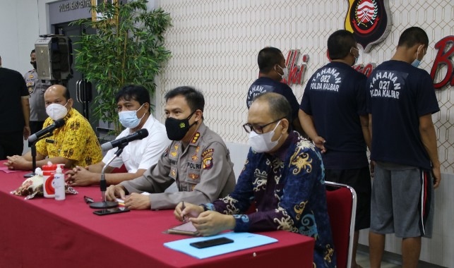 62 Pelaku PETI di Kalbar, Ada Barang Bukti Alat Berat