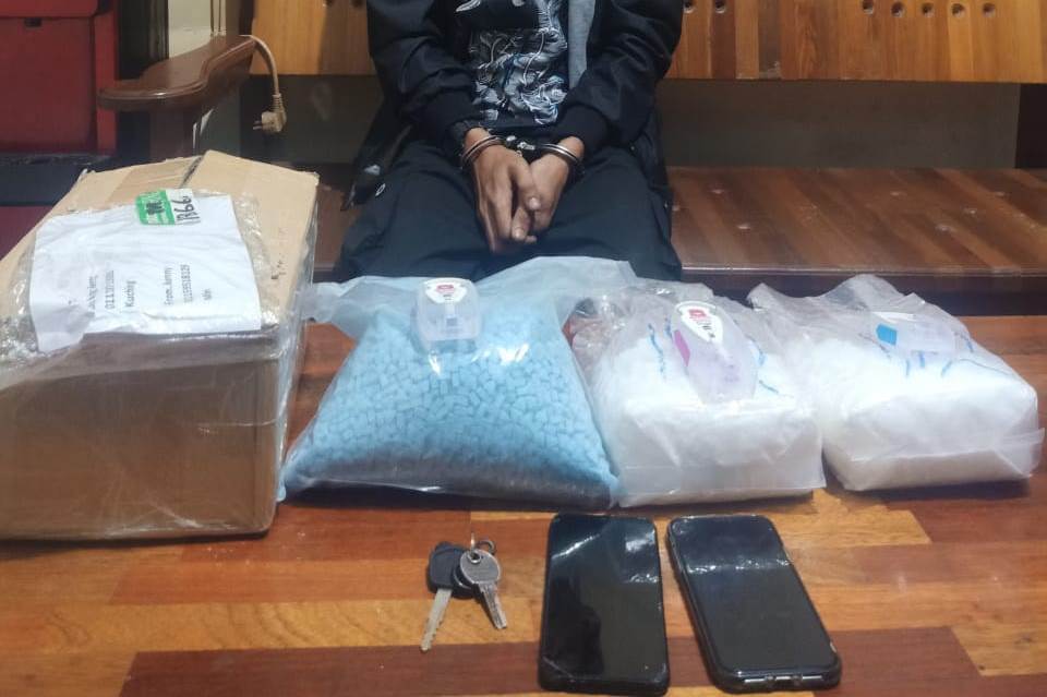 YP Tertangkap Bawa Sabu 2 Kg di Halaman Asrama Mahasiswa