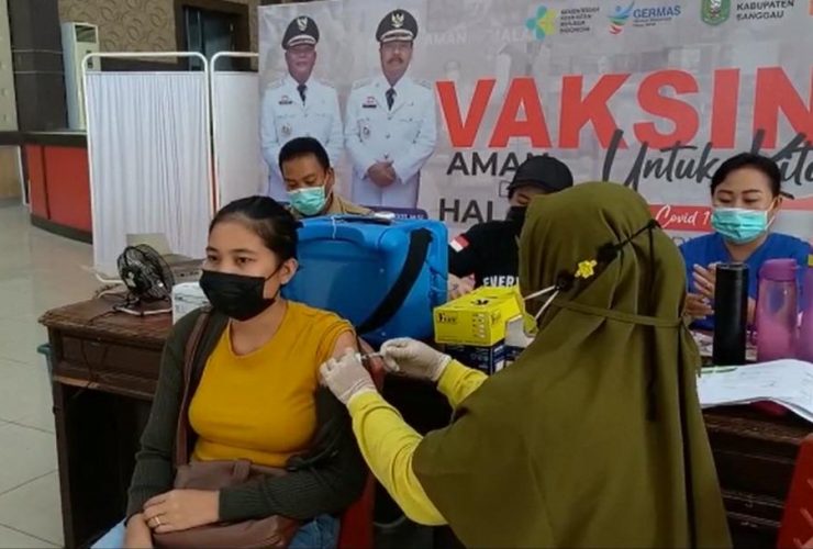 44,45 Persen, Capaian Vaksinasi COVID-19 di Sanggau