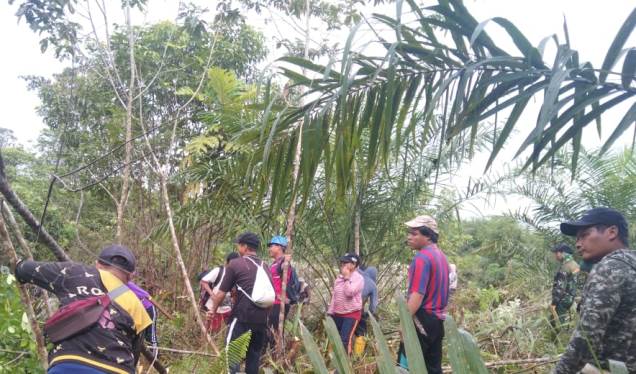 Demi Bangun Gereja Umat Rela Bersihkan Lahan Sawit Milik Warga