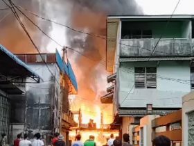 Pasar Sungai Durian Terbakar, Satu Meninggal