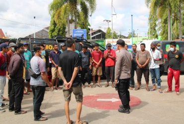 Operasi Pekat di SPBU Pontianak, Satu Preman Terjaring