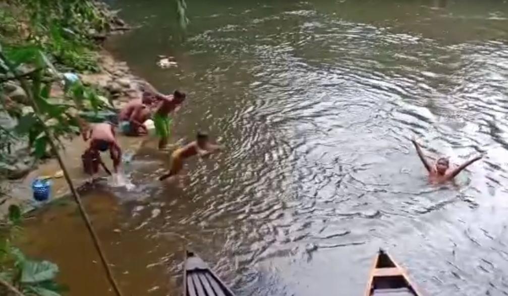 PETI berhenti, air jernih