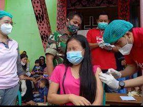 Seribu Warga Bantai Dapat Dosis Pertama