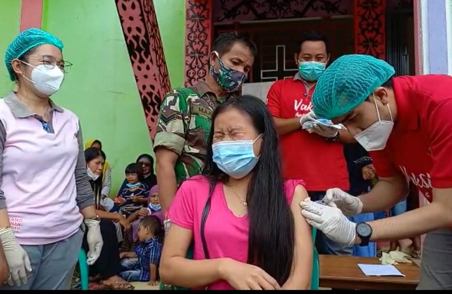 Seribu Warga Bantai Dapat Dosis Pertama