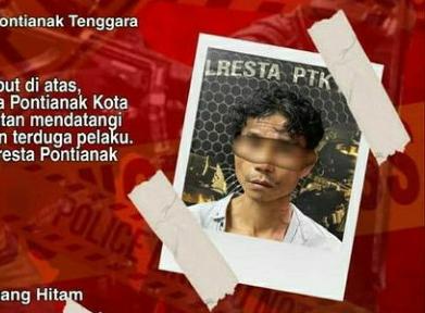 Anak Bunuh Ibu Tiri dengan Gunting