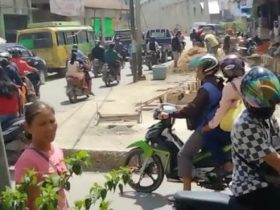 Taman Kota Bumi Emas Persempit Lalu Lintas