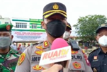 pengamanan gereja prioritas di Sanggau