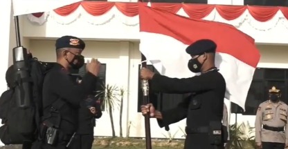 210 Personel Brimob Kalbar Tugas ke Papua
