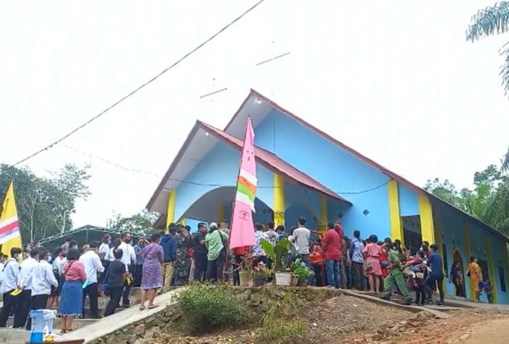 Rp 300 Juta, Biaya Pembangunan Gereja Katolik Stasi Siran