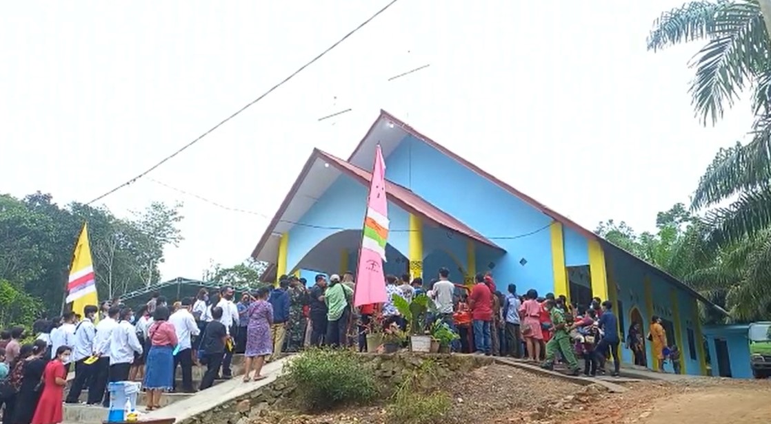 Rp 300 Juta, Biaya Pembangunan Gereja Katolik Stasi Siran