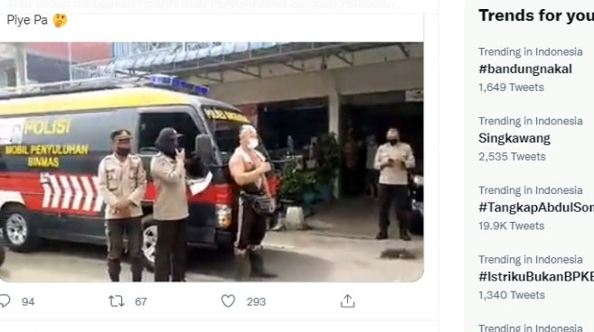 Singkawang trending di Twitter