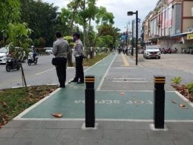 Trotoar di Pontianak Sering Dilintasi Pemotor, Dishub Aktifkan Penjagaan