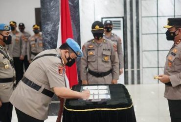 10 Perwira Menengah di Polda Kalbar Mutasi Jabatan