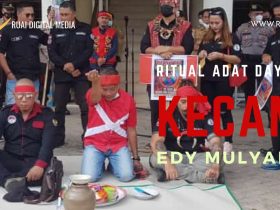 ritual dayak kecam edy mulyadi
