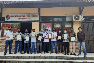 31 Sertifikat Tanah Warga di Melawi Sempat Digadai Oknum
