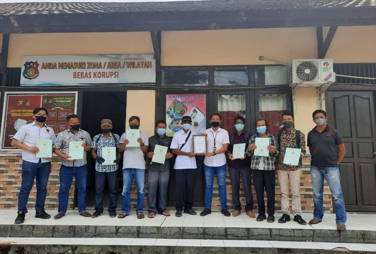 31 Sertifikat Tanah Warga di Melawi Sempat Digadai Oknum