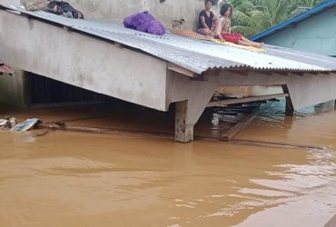 Setelah 13 Tahun, Banjir Tiba-tiba Genangi Dusun Ensayang
