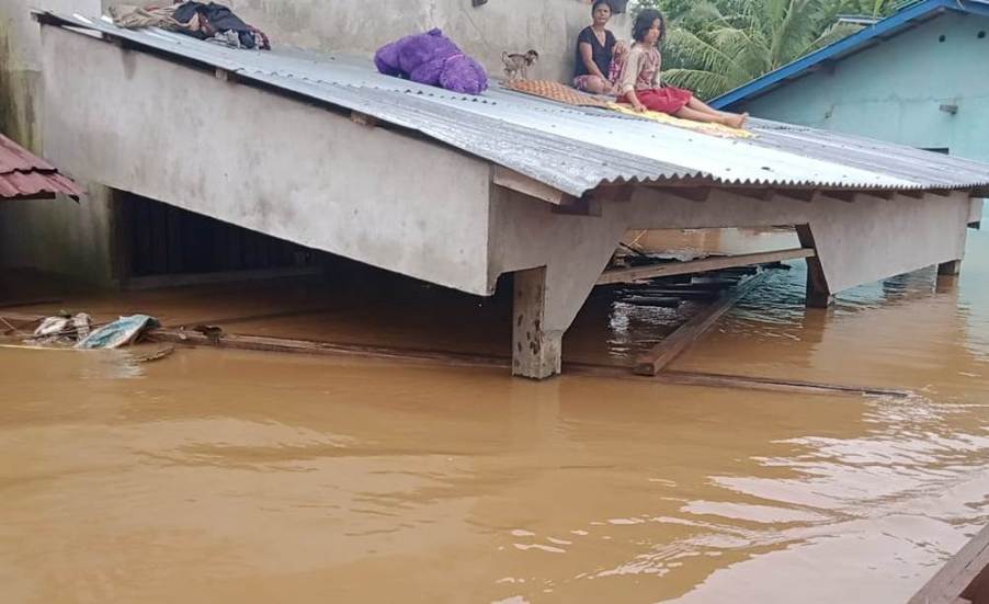 Setelah 13 Tahun, Banjir Tiba-tiba Genangi Dusun Ensayang