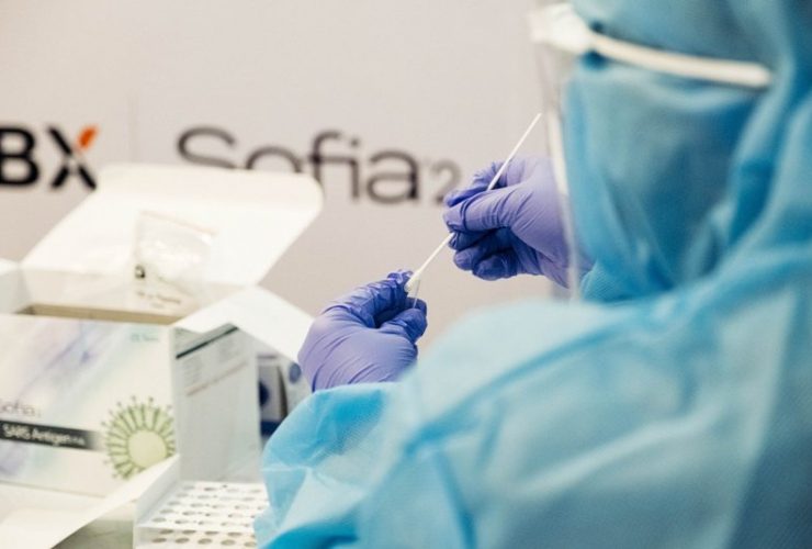 RTI POSITIVITY RATE - Varian omicron di Kalbar