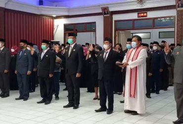 71 Pejabat Sanggau Dilantik, Bupati: Jangan Mengeluh!