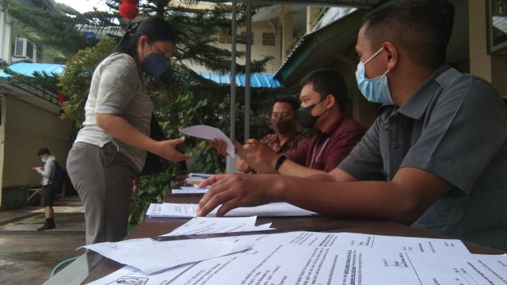 700-an Murid SD Bruder Melati Pontianak Target Vaksinasi