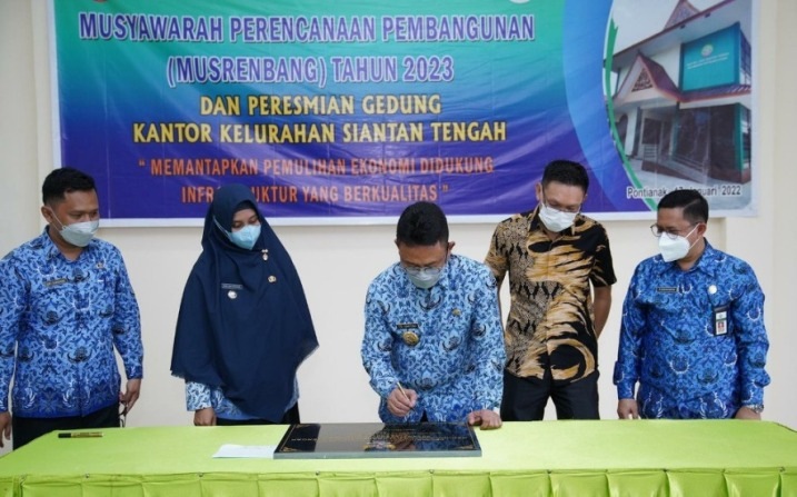 peresmian kantor baru kelurahan siantan tengah_prokopim_ruai.tv