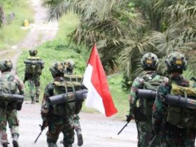 Ratusan Prajurit TNI Berlatih Amankan Perbatasan RI-Malaysia