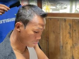 Daud Yordan Pangkas Rambut Jelang Laga di Thailand