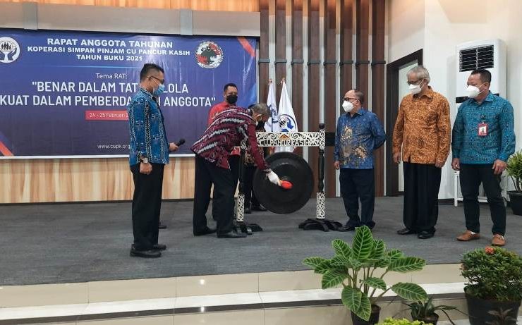Gubernur Kalbar Buka RAT CU Pancor Kasih