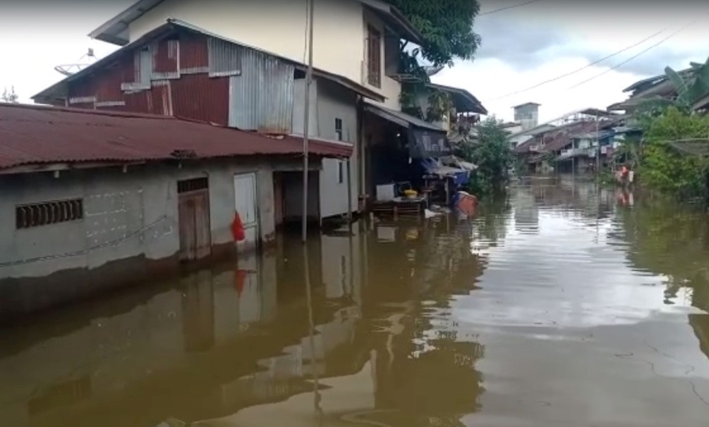 banjir di rawak sekadau