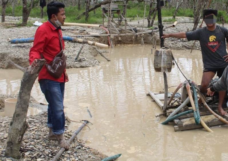 2 pekerja peti ditangkap di nanga pinoh