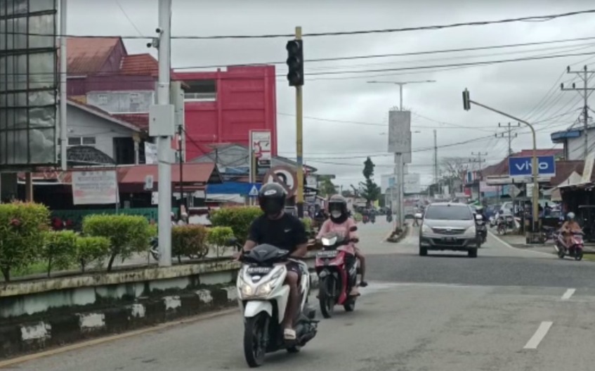 CCTV Pantau Arus Lalu Lintas di Putussibau