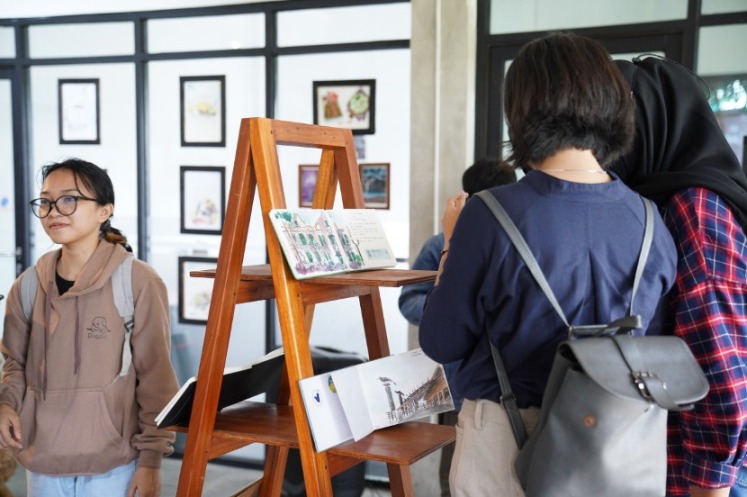 kampung beting dalam komik