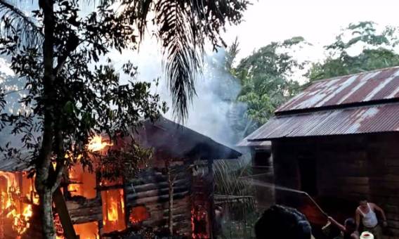 Api Tungku Diduga Sulut Kebakaran Satu Rumah Warga