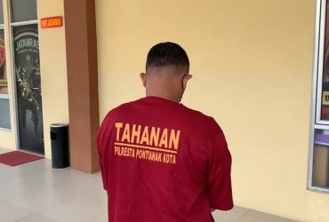 Libatkan Istri, Oknum Satpam di Pontianak Tembak Kaca Kantor 
