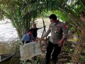 Jasad Bayi Ditemukan Mengapung di Sungai Jelai