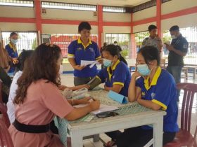 222 Warga Binaan Rutan Landak Terima Vaksinasi