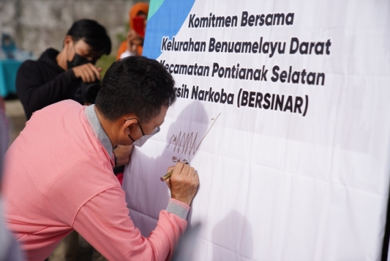 Kelurahan di Pontianak Ini Tergolong Zona Merah Narkoba