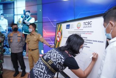 The Union Perkuat Kawasan Tanpa Rokok di Pontianak