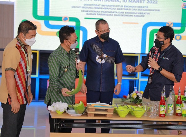 Sandiaga Uno di Pontianak