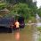 Banjir Genangi Jalan Bodok-Meliau