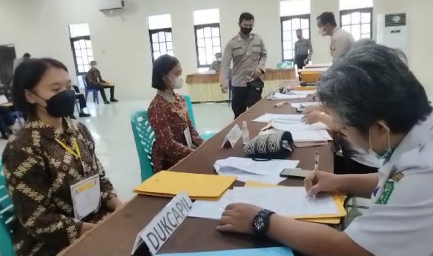 calon polisi Bengkayang