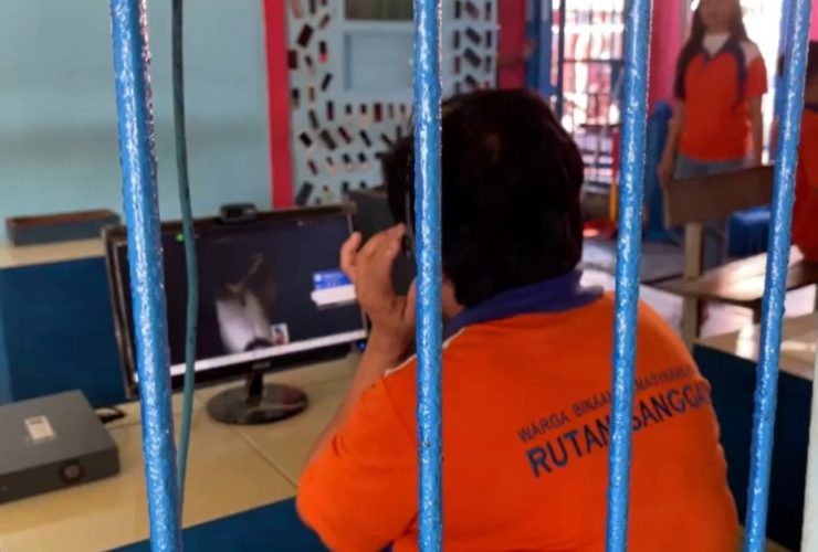 video call dari penjara