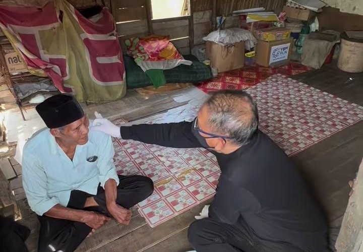 kunjungan lebaran Gubernur