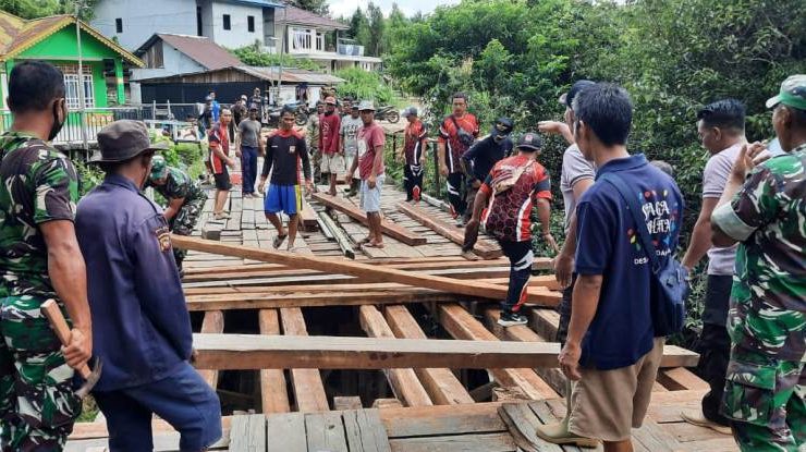 cara perbaiki jembatan